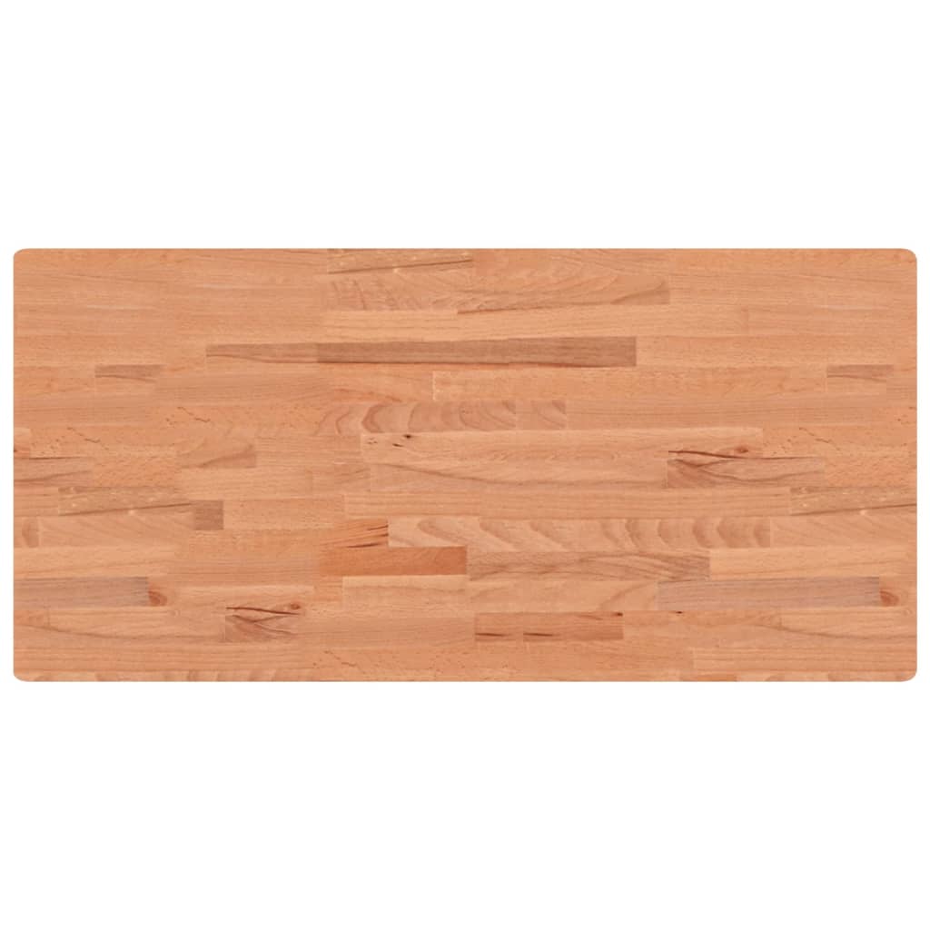 Badeværelseshylde stål og massivt bøgetræ - hvid, 115 x 55 x 2.5 cm, 1, rektangulær - number 8.