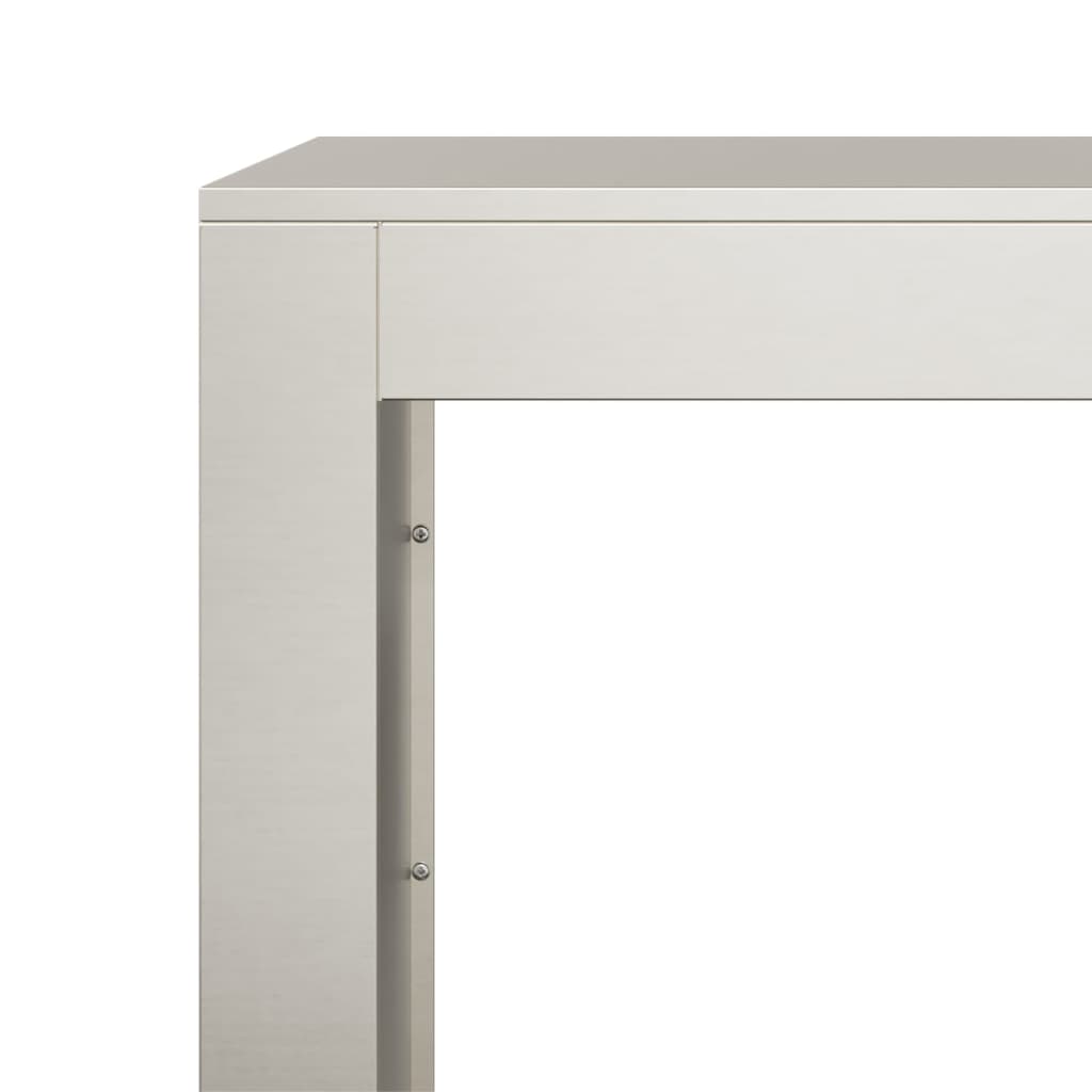 Firewood rack in weather-resistant steel - weathered steel/brown, 60 x 40 x 60 cm - number 9.