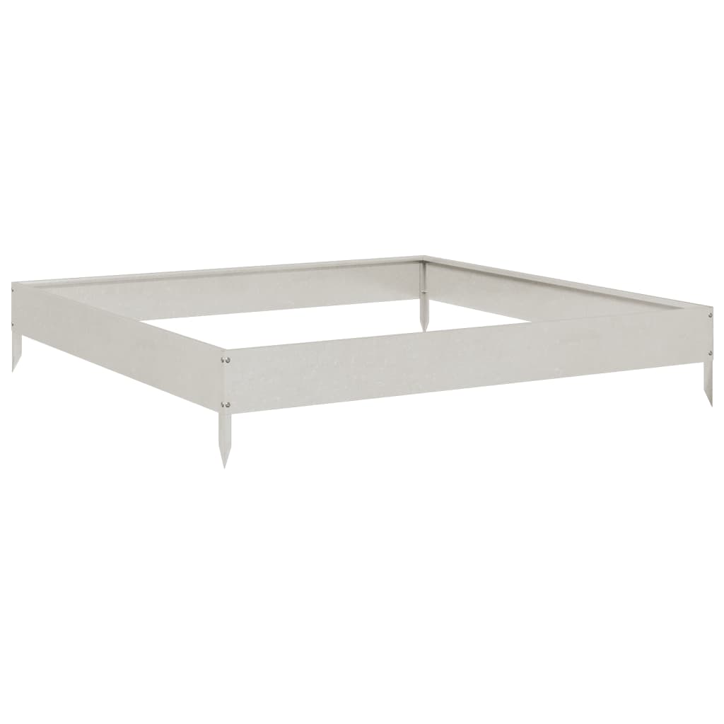 High bed 100x100x18.5 cm - anthracite grey, 100 x 100 x 18.5 cm, 1, steel - number 6.