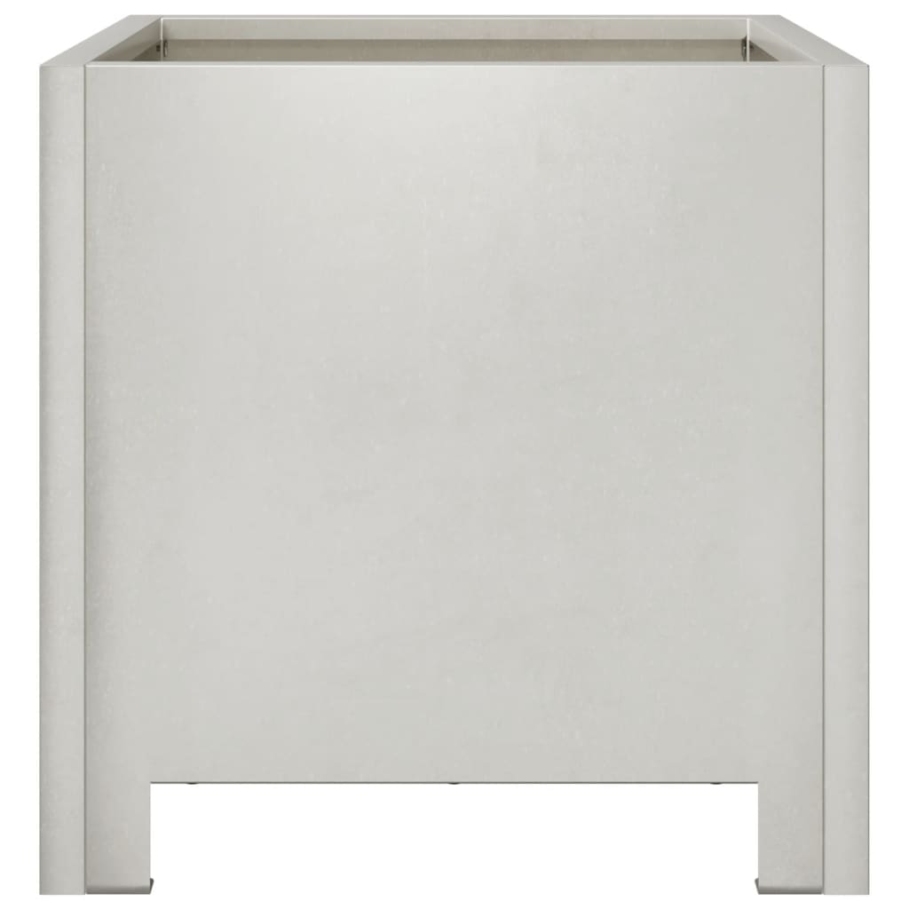 Posuda za biljke nehrđajući čelik - svijetlo siva, 30 x 30 x 30 cm, 1 - number 5.