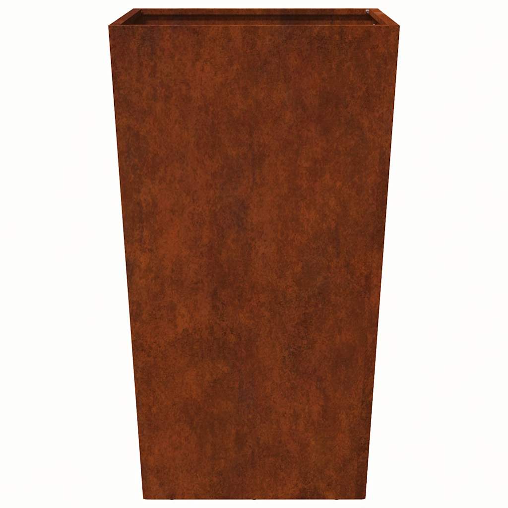 Havekrukke i vejrbestandigt stål - forvitret stål/brun, 45 x 45 x 75 cm, 1 - number 6.