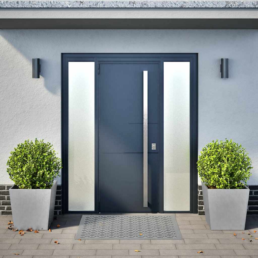 Planter boxes galvanised steel - galvanised steel/grey, 50 x 50 x 50 cm, 2 - number 3.