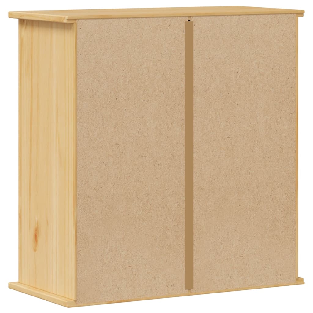 Armoire murale pour salle de bain corona 70x33x71,5 cm pin massif - number 7.