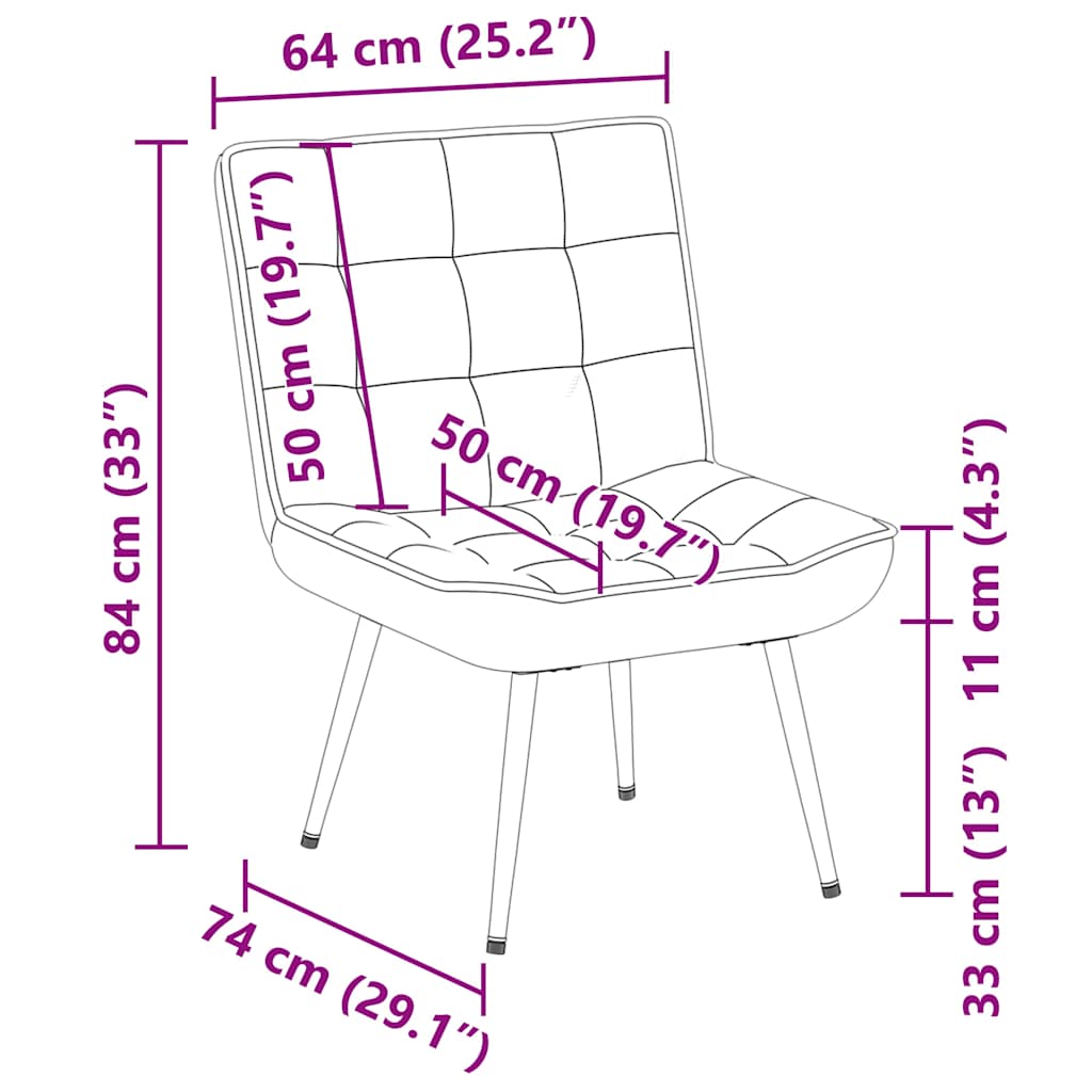 Fotel 64x74x84 cm aksamit - żółty, 1, bez podnóżka - number 9.