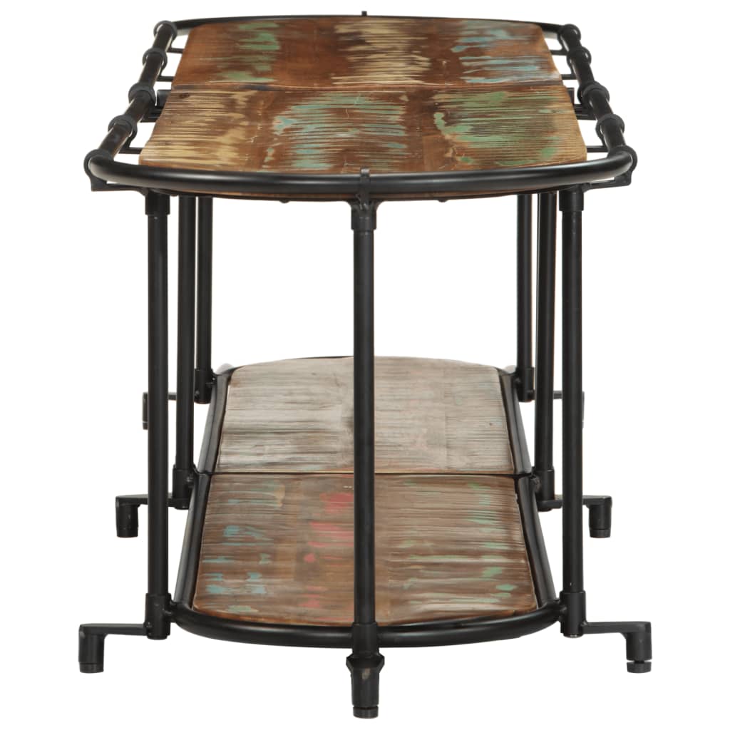 Tv stol puno reciklirano drvo - 200 x 42 x 40 cm, 1, puno reciklirano drvo - number 5.