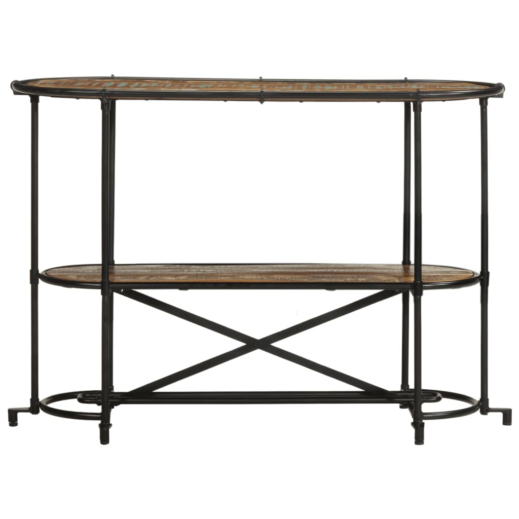 Konzolni stol 110x42x76 cm puno reciklirano drvo - number 4.