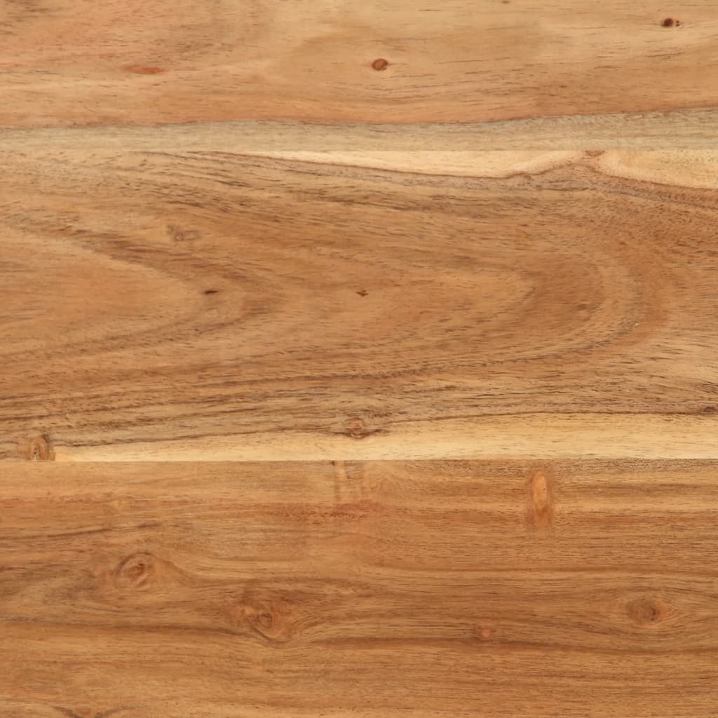 Tv-bord - 100 x 42 x 40 cm, 1, massivt akacietræ - number 10.