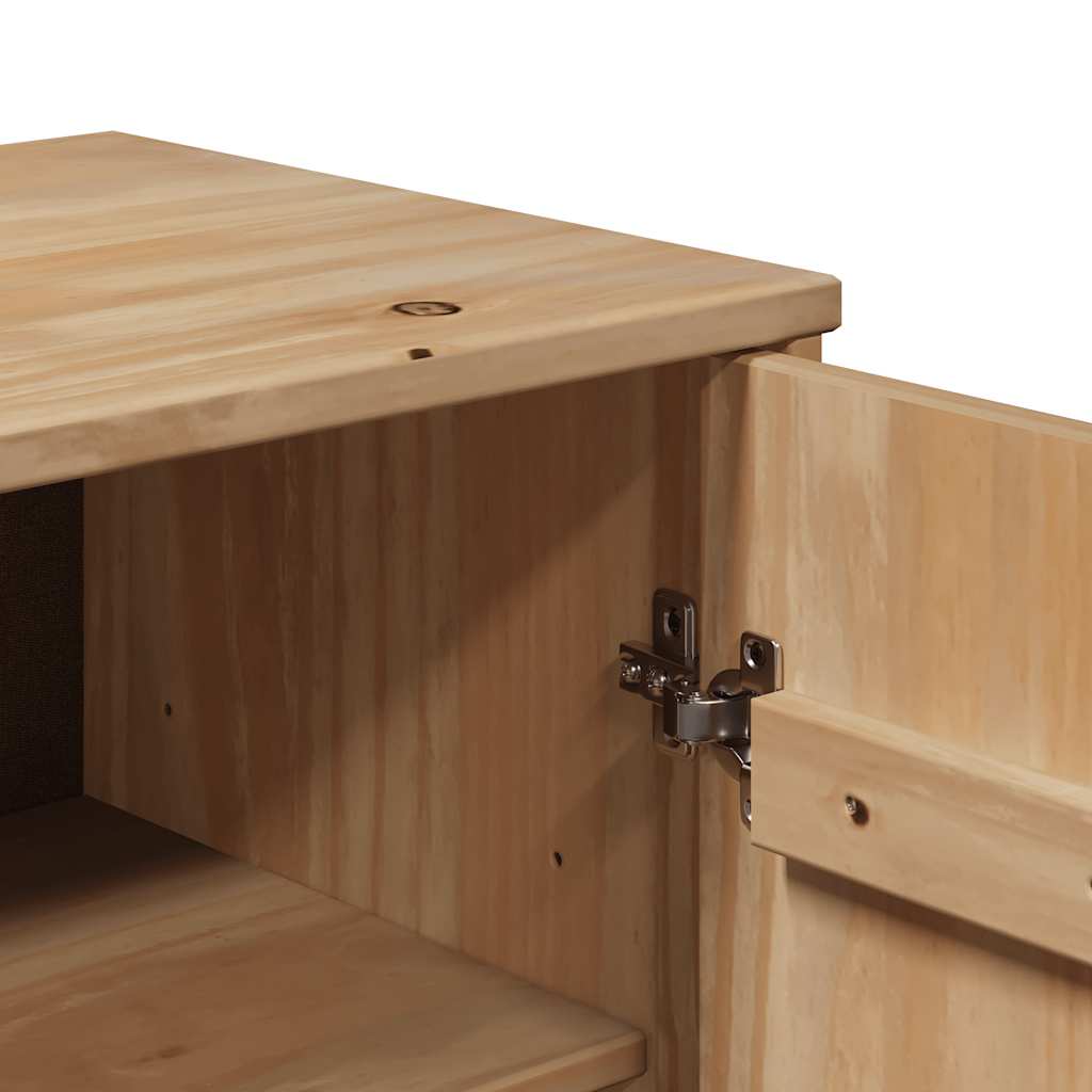 Entréskab otta 75x40x45 cm massivt fyrretræ - number 8.