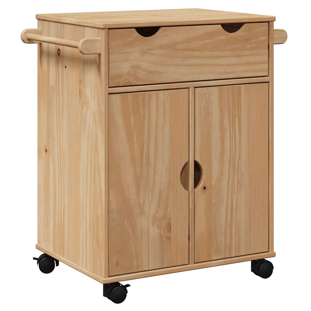 Kitchen wagon otta 59x45x80 cm solid pine - ooo 1 - number 2.