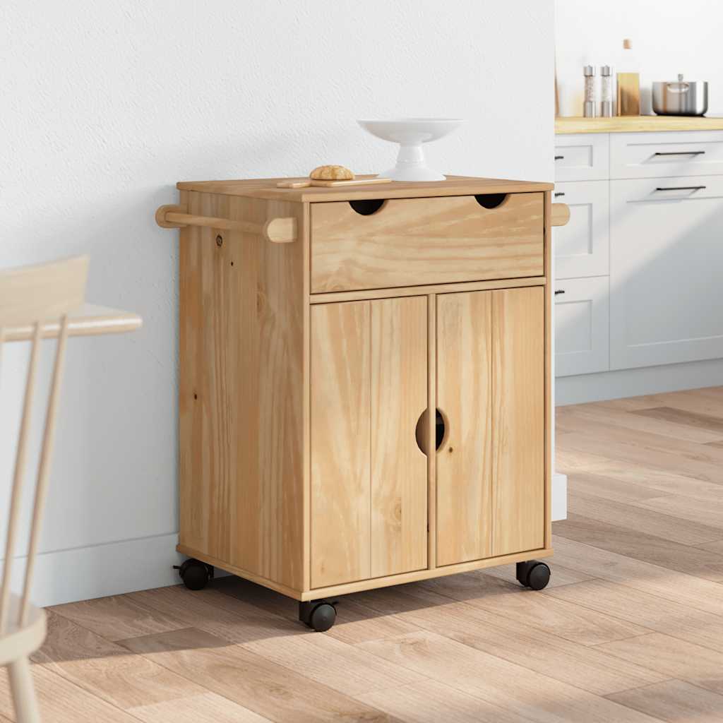 Kitchen wagon otta 59x45x80 cm solid pine - ooo 1 - number 3.