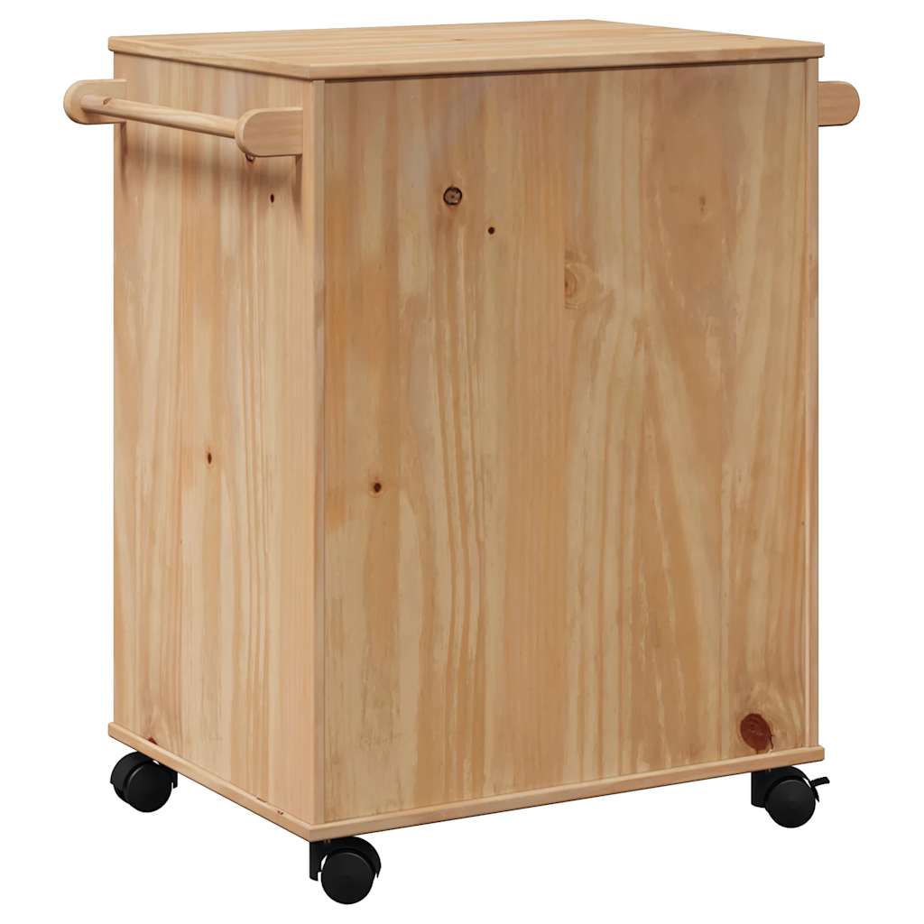 Kitchen wagon otta 59x45x80 cm solid pine - ooo 1 - number 7.