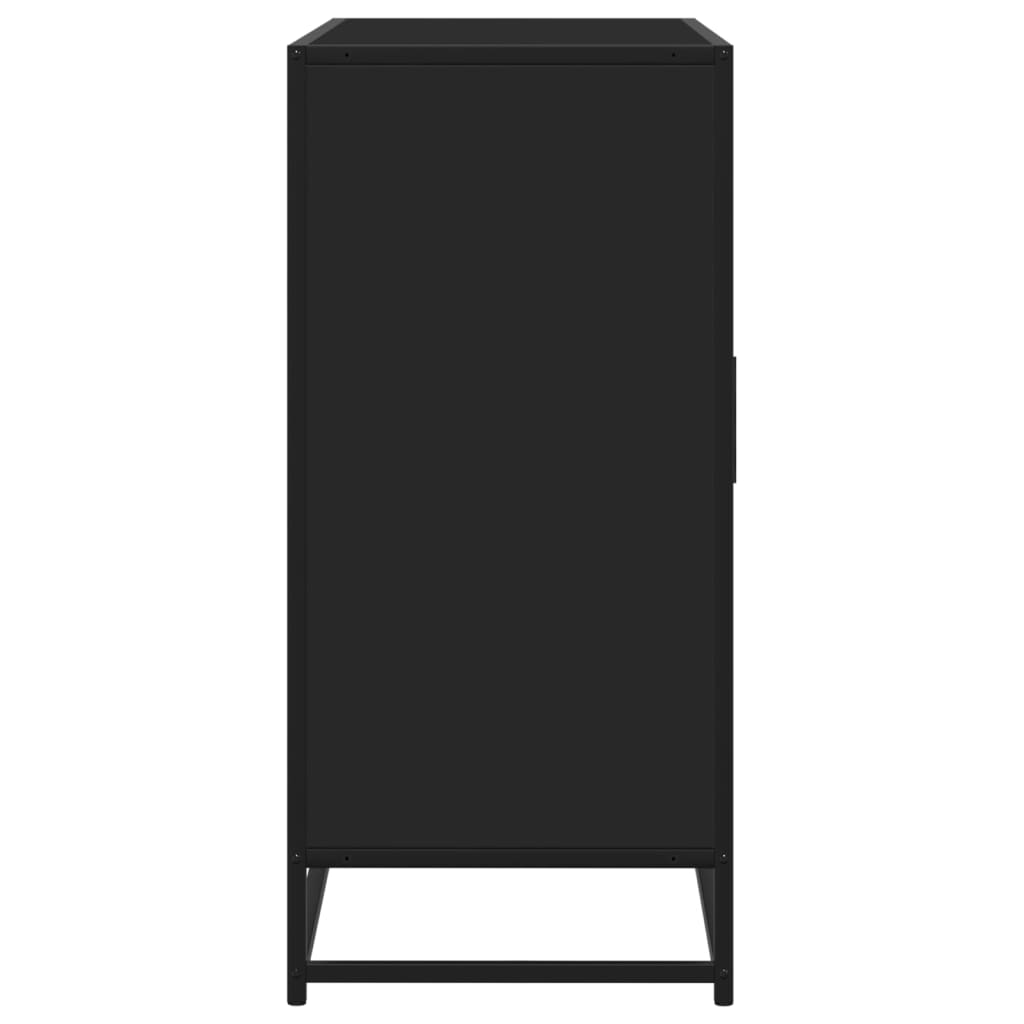 Skænk 92x35x76 cm konstrueret træ - sort, 1-1 - number 5.