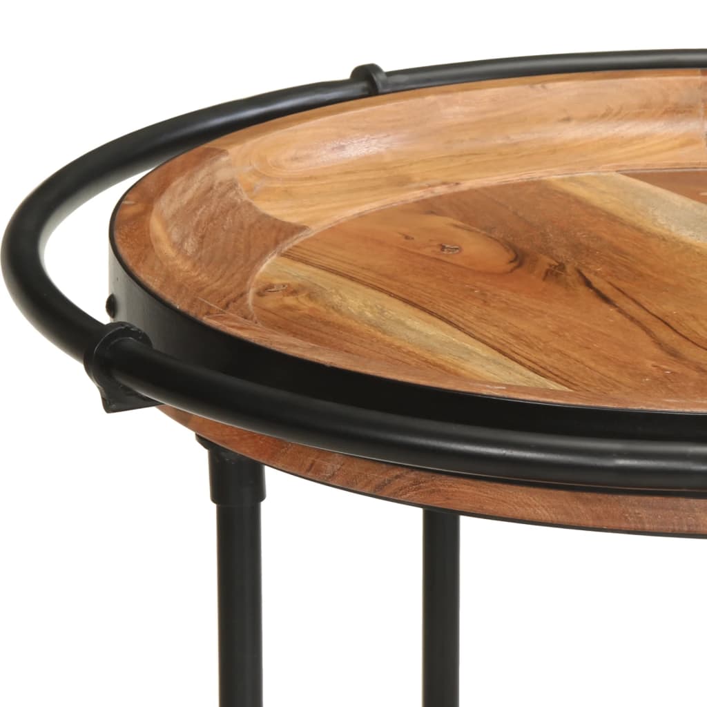 Sidebord ø55x83 cm heltre akasietre - number 6.