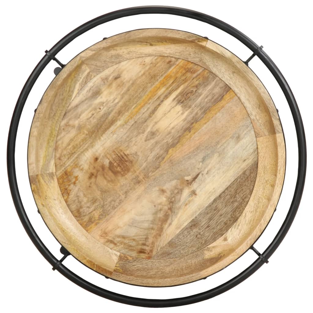 Stolik pomocniczy ø55x83 cm lite drewno mango - number 5.