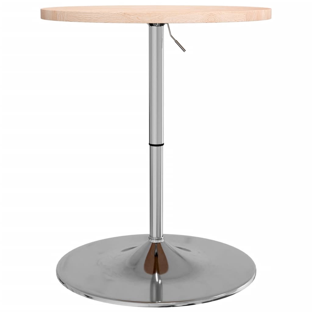 Barbord ø60x90,5 cm - naturfarvet, 60 x 90.5 cm, 1, massivt egetræ - number 5.