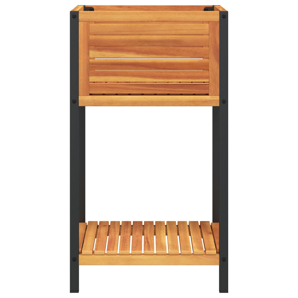 Biljivna kutija sa polovanje čoliko acacia drvo i kolika - 45 x 45 x 80 cm, 1 - number 4.