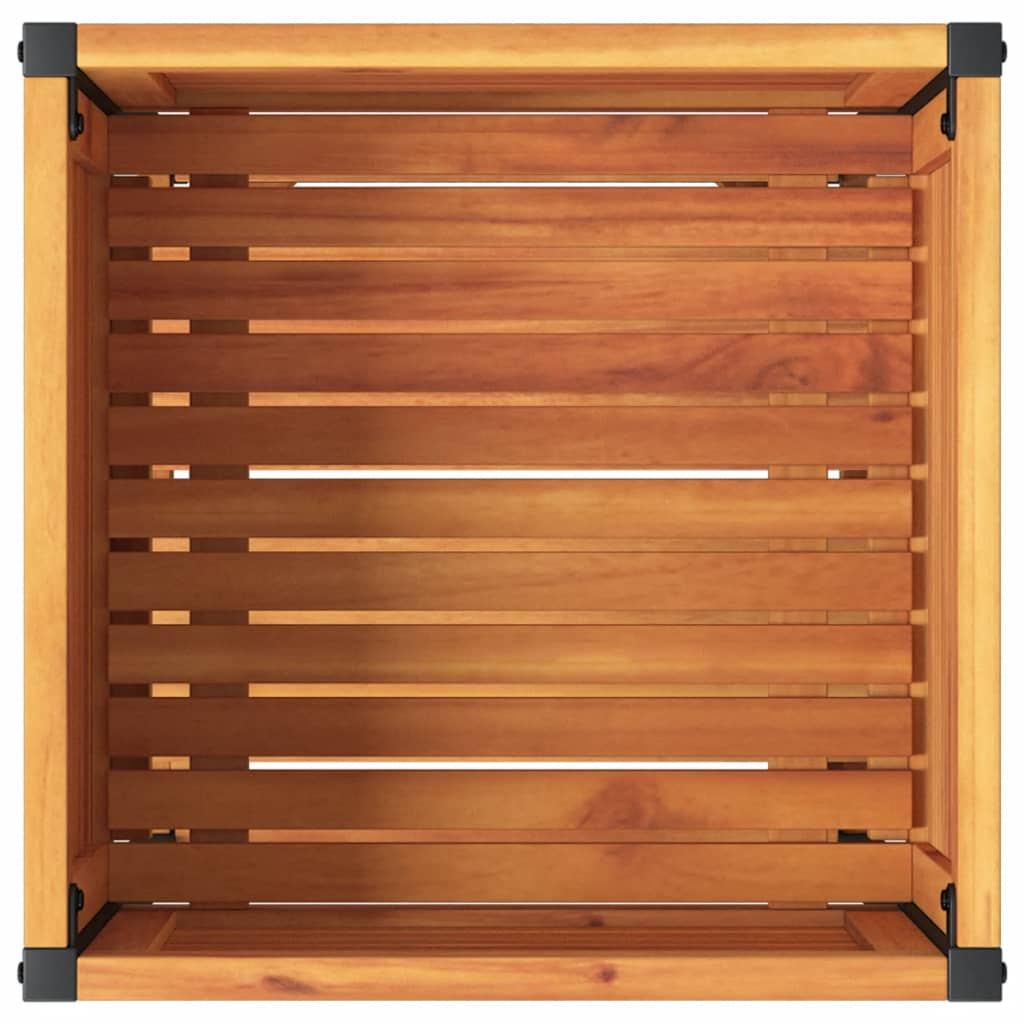 Biljivna kutija sa polovanje čoliko acacia drvo i kolika - 45 x 45 x 80 cm, 1 - number 7.