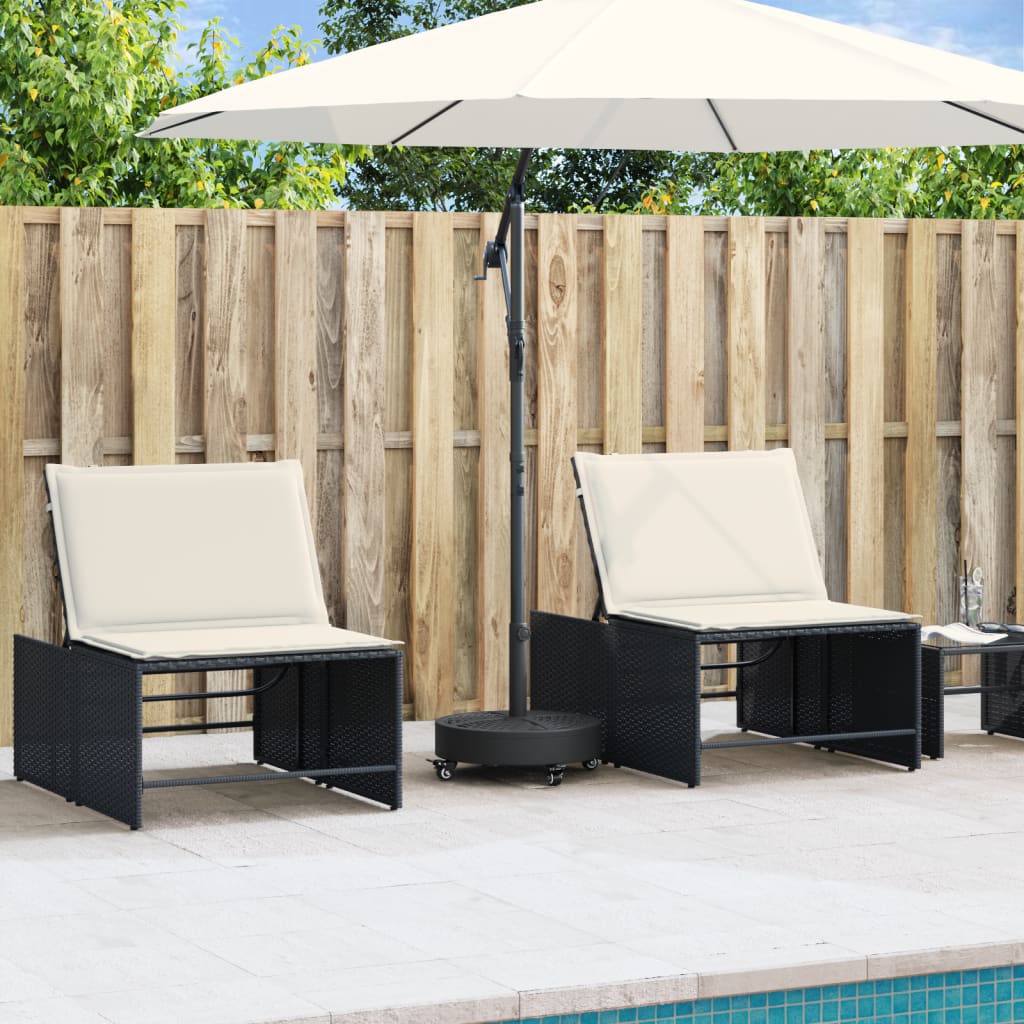 Parasolovo stopalo s kotačima za ø38/48 mm šipke 27 kg runde - number 3.