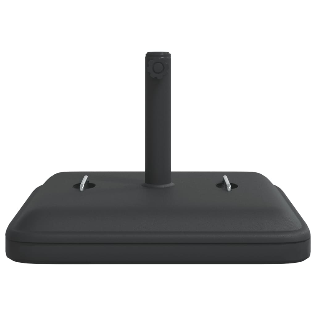 Parasolfod med håndtag til ø38/48 mm stænger - 1, 27 kg, firkantet - number 4.