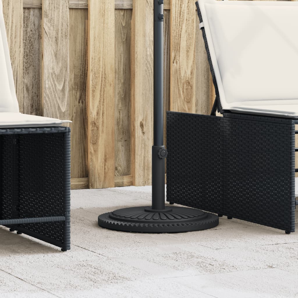 Parasolfod ø38/48 mm stænger rund - 1, 12 kg - number 1.