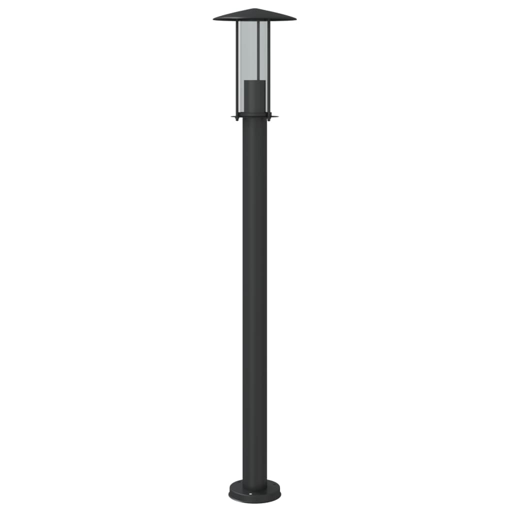 Lampadaire d'extérieur 100 cm en acier inoxydable - noir, 1, , ooo 1 - number 5.
