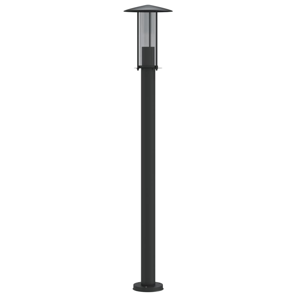 Lampadaire d'extérieur 100 cm en acier inoxydable - noir, 1, , ooo 1 - number 4.