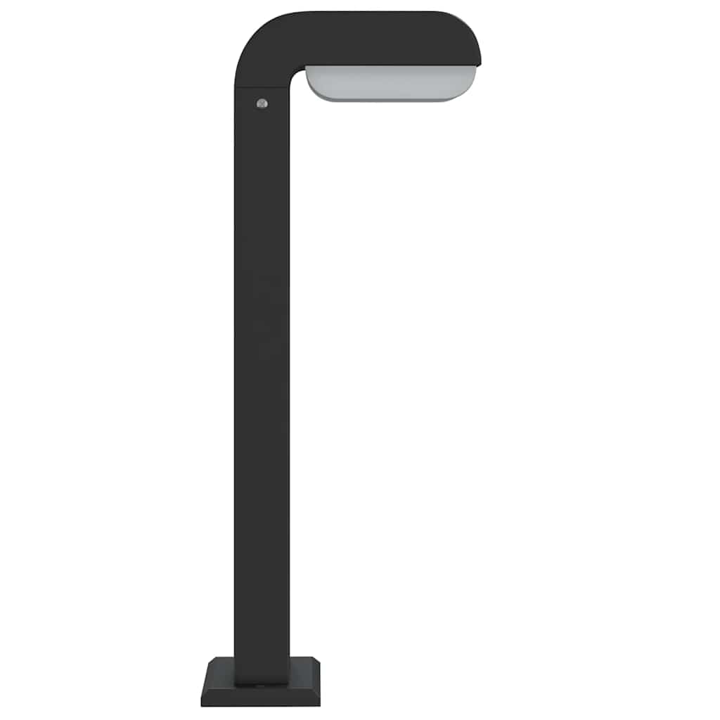 Udendørs standerlamper 3 stk. trykstøbt aluminium sort - 50 cm, 1, x - number 5.