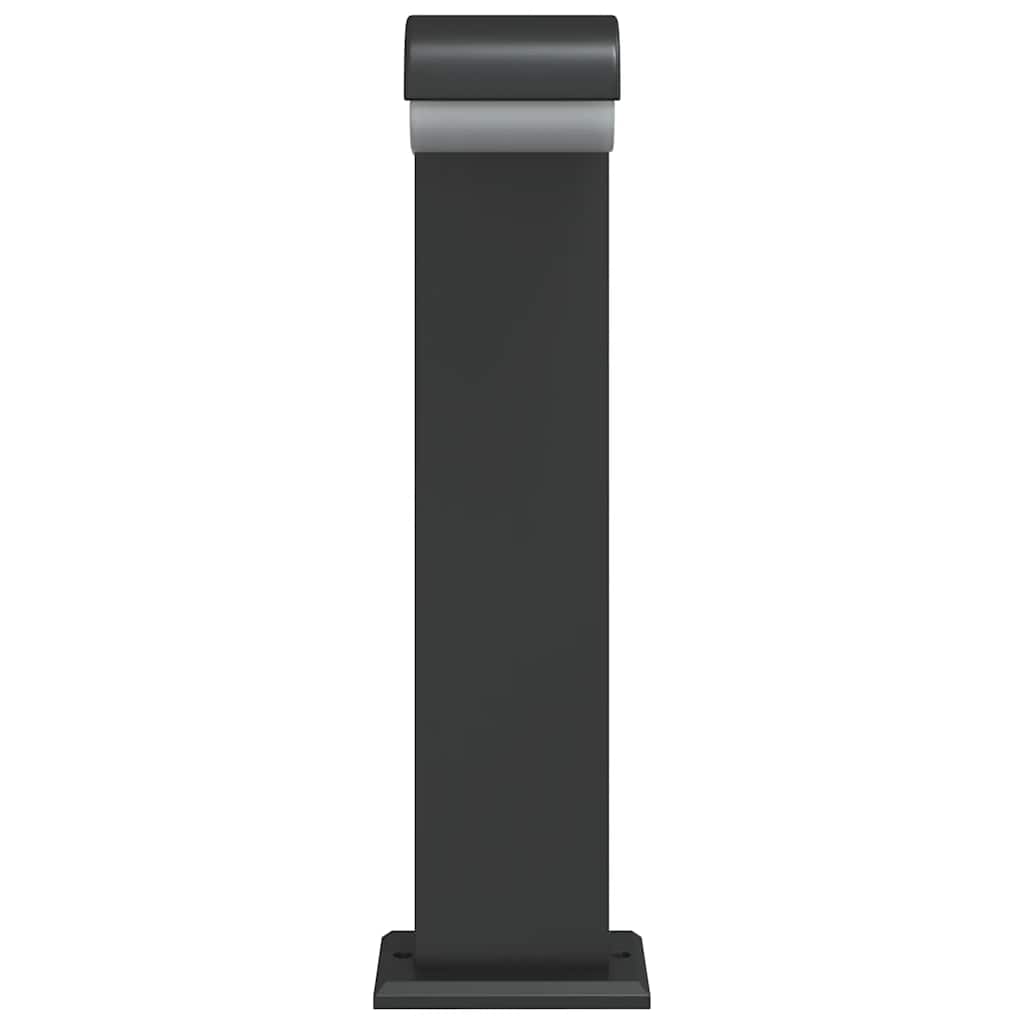 Udendørs standerlamper 3 stk. trykstøbt aluminium sort - 50 cm, 1, x - number 4.