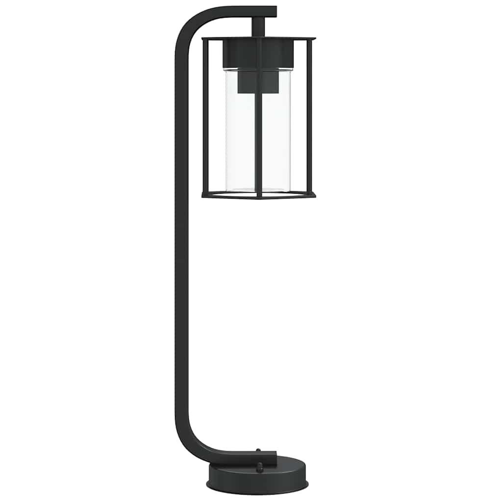 Lampadaire d'extérieur pc. acier inoxydable noir - 60 cm, 3, 1 - number 5.