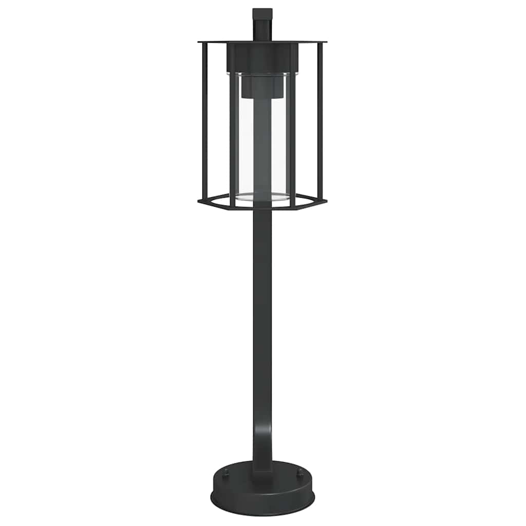 Lampadaire d'extérieur pc. acier inoxydable noir - 60 cm, 3, 1 - number 4.