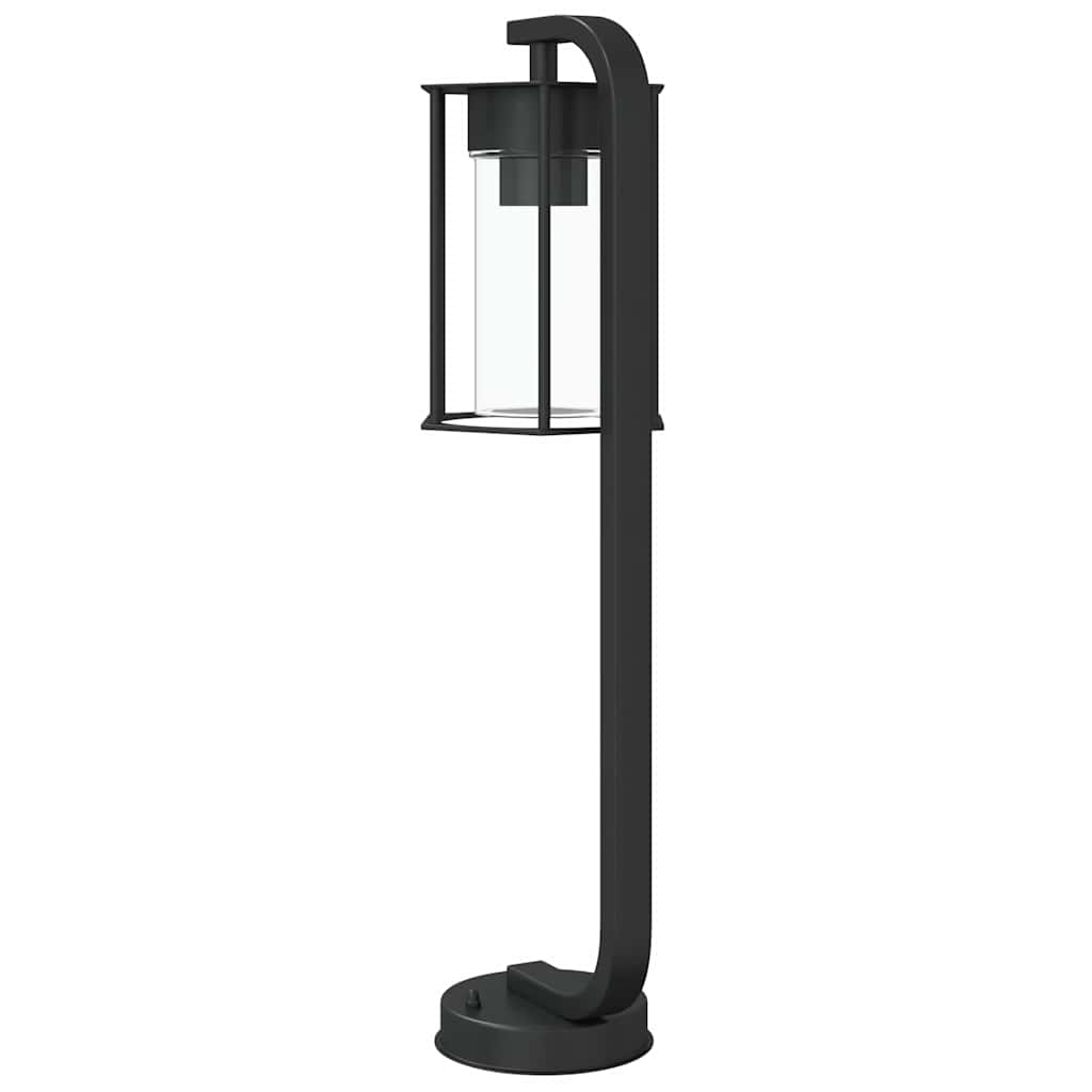 Lampadaire d'extérieur pc. acier inoxydable noir - 60 cm, 3, 1 - number 6.