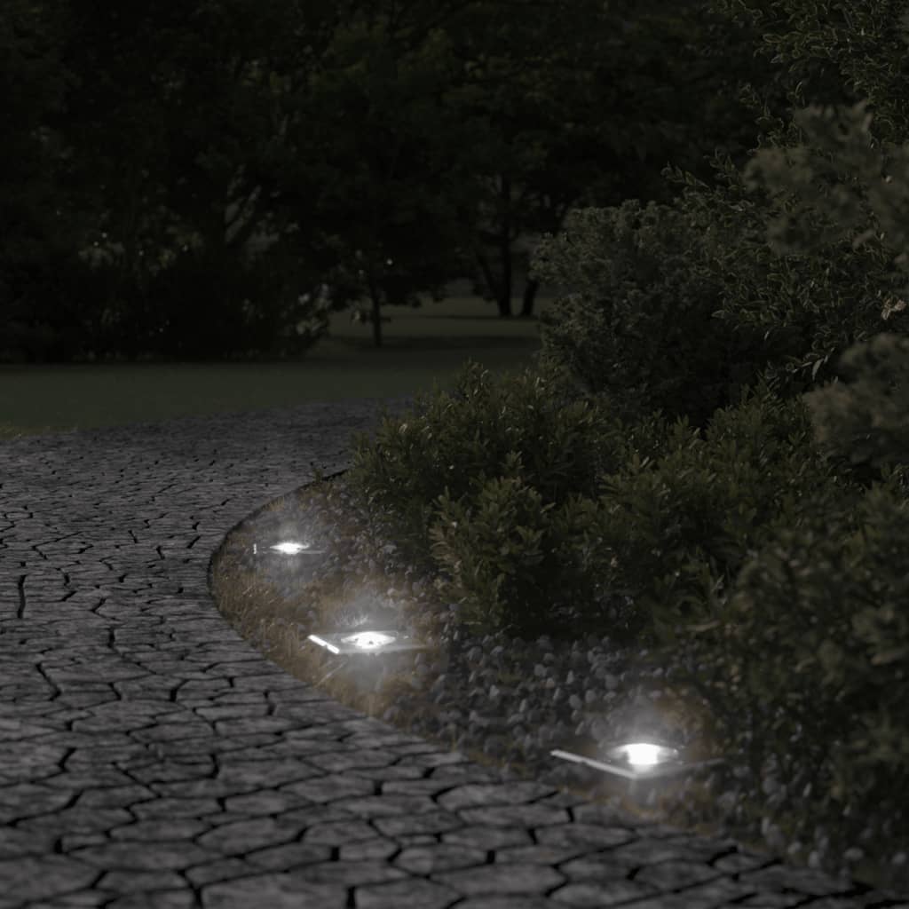 Burial spot 10.5x10.5cm square die-cast aluminum black - number 3.