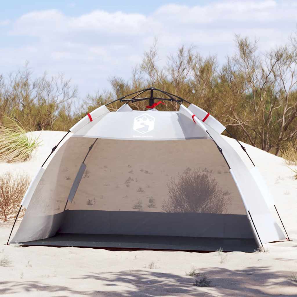 2-personers campingtelt vandtæt quick-release - grå, 1, x, x - number 1.