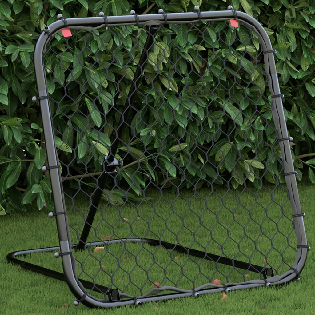 Rebounder 84x73x60-80 cm justerbart stål sort - number 1.