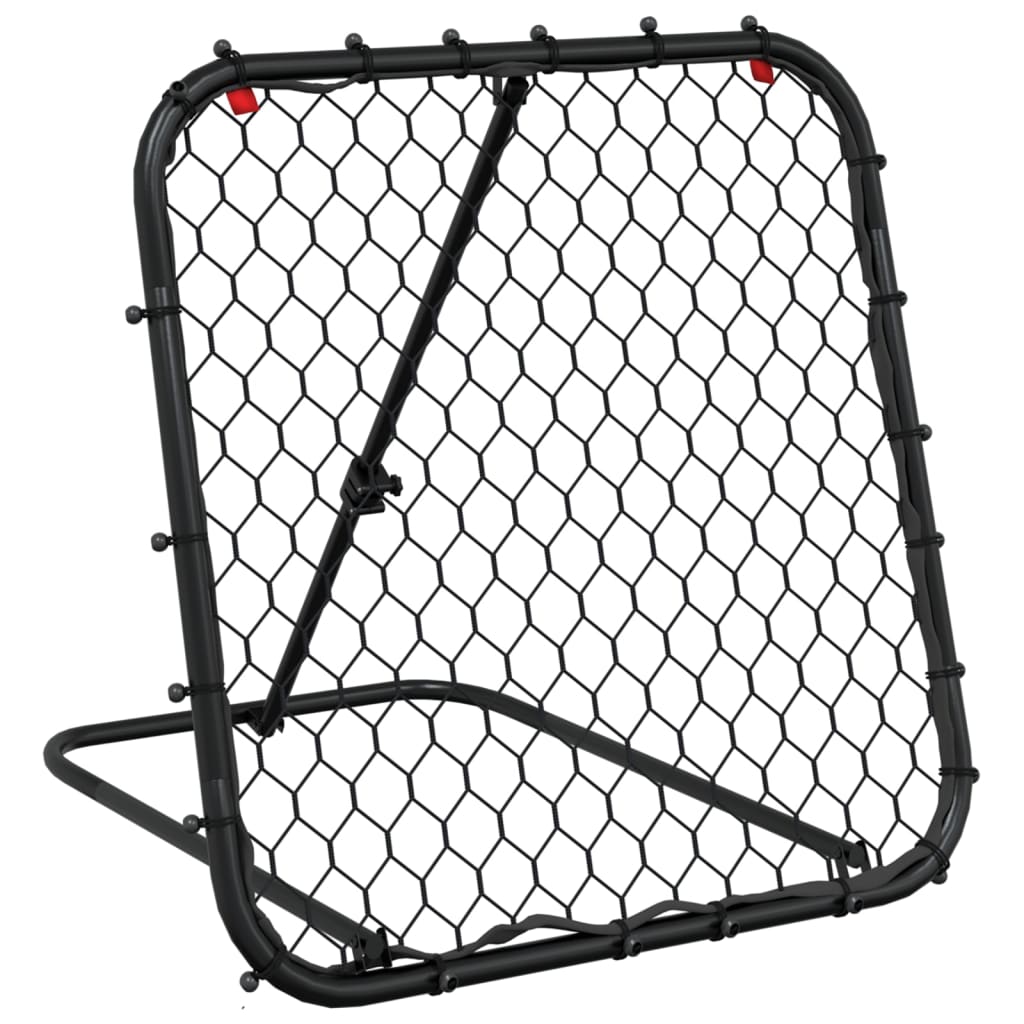 Rebounder 84x73x60-80 cm regolabile acciaio nero - number 2.
