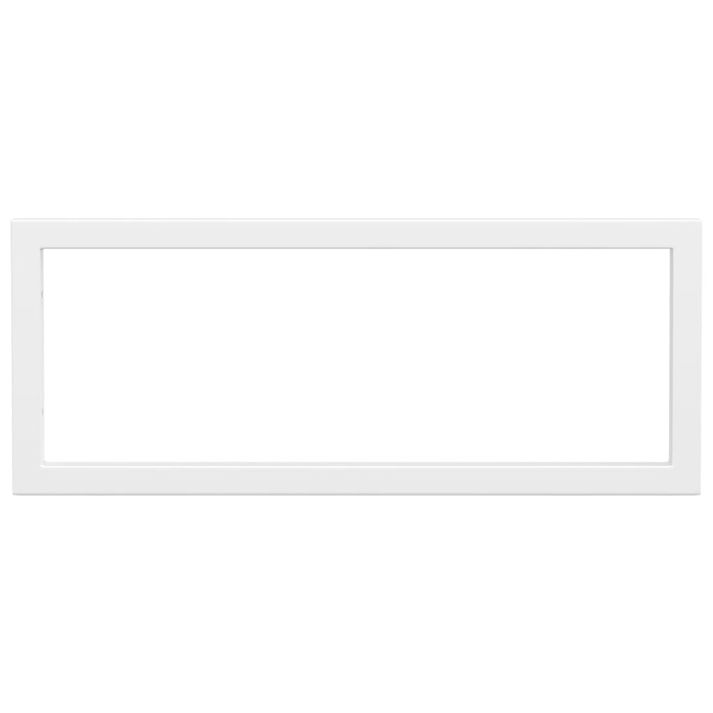 Hyllfäste för handtvätt 2 st. stål - vit, 20 x 50 cm, 1, rektangulär - number 6.