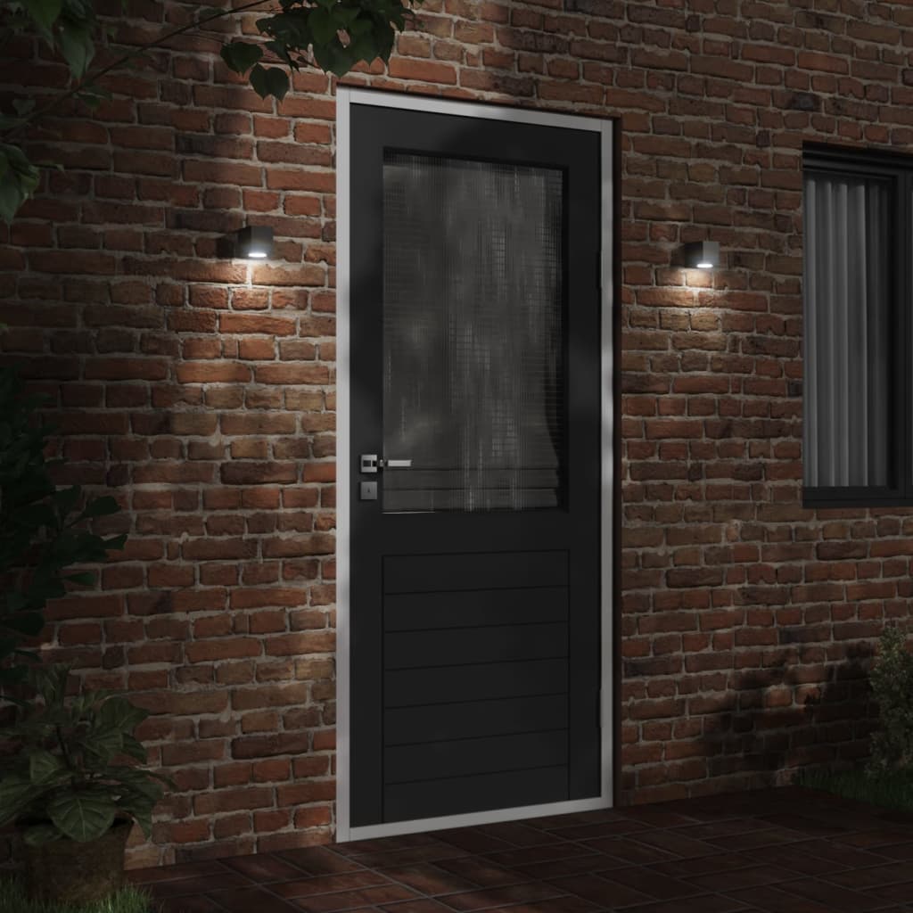 Applique d'extérieur en aluminium moulé sous pression noir - number 3.