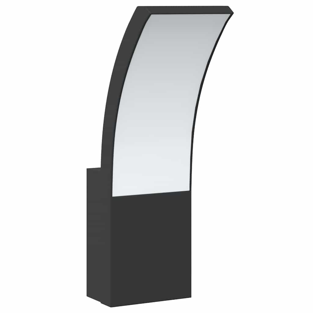 Appliques murales led d'extérieur pcs. aluminium moulé sous pression - noir, 2, 1, non - number 4.