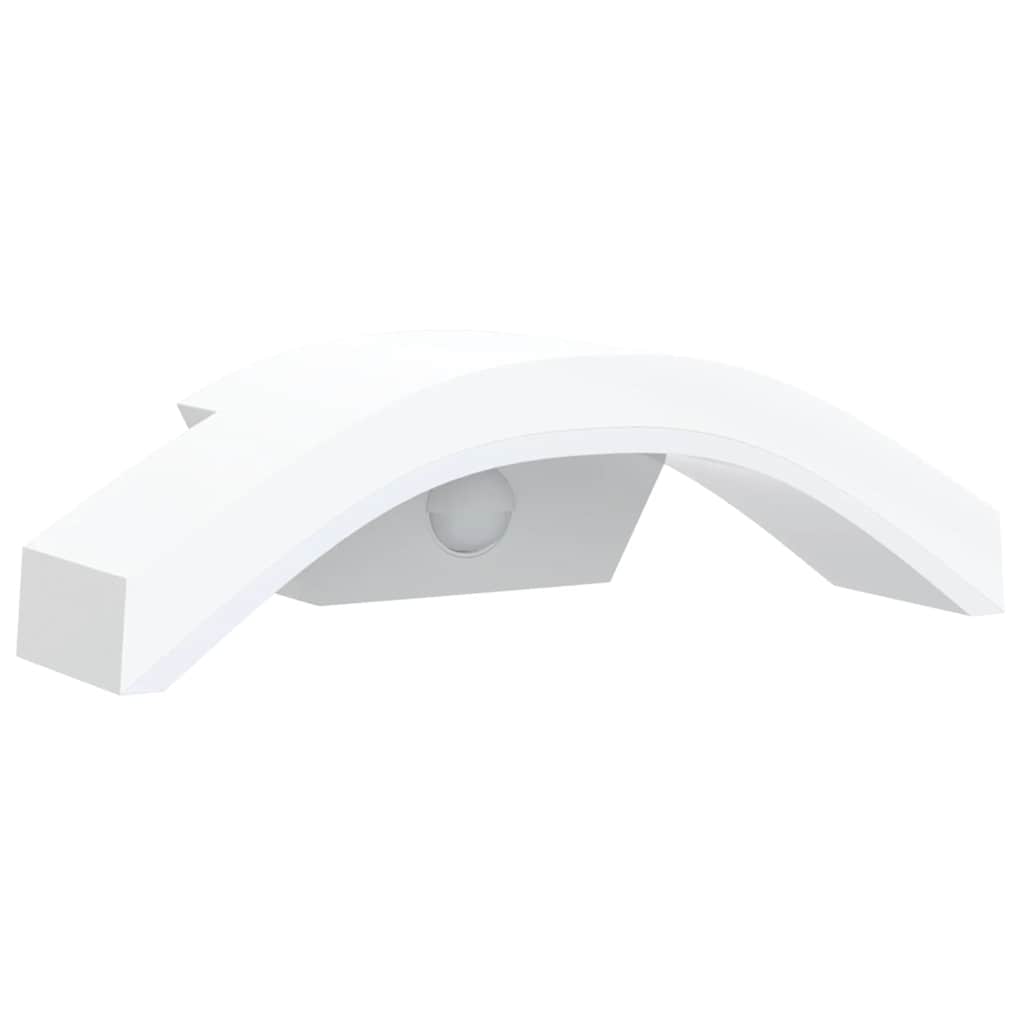 Outdoor led wall lamp with sensor die-cast aluminum - white, 1, yes - number 5.