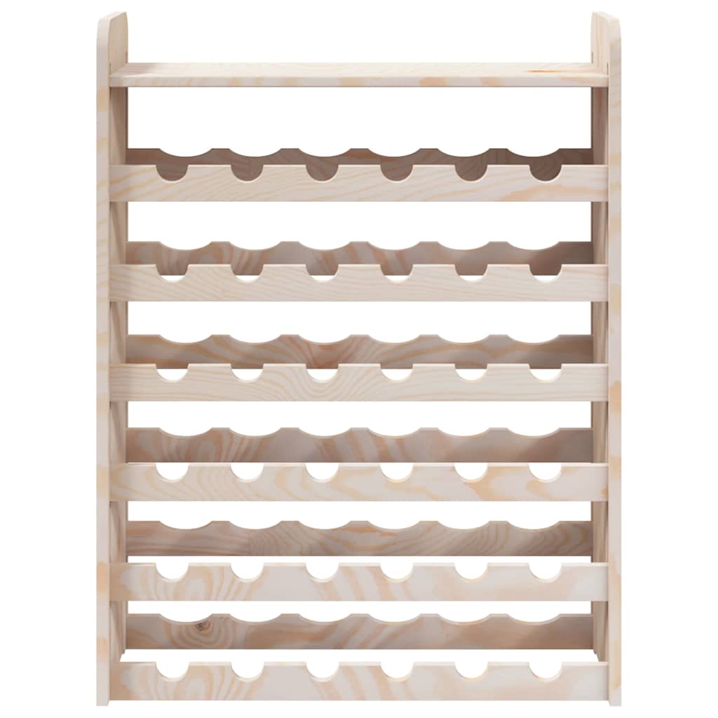 Stalak za vino s gornjom pločom 67,5x25x87 cm puna borovina - number 5.