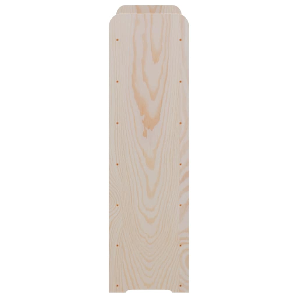 Vinreol 67,5x25x87 cm massivt fyrretræ - number 6.