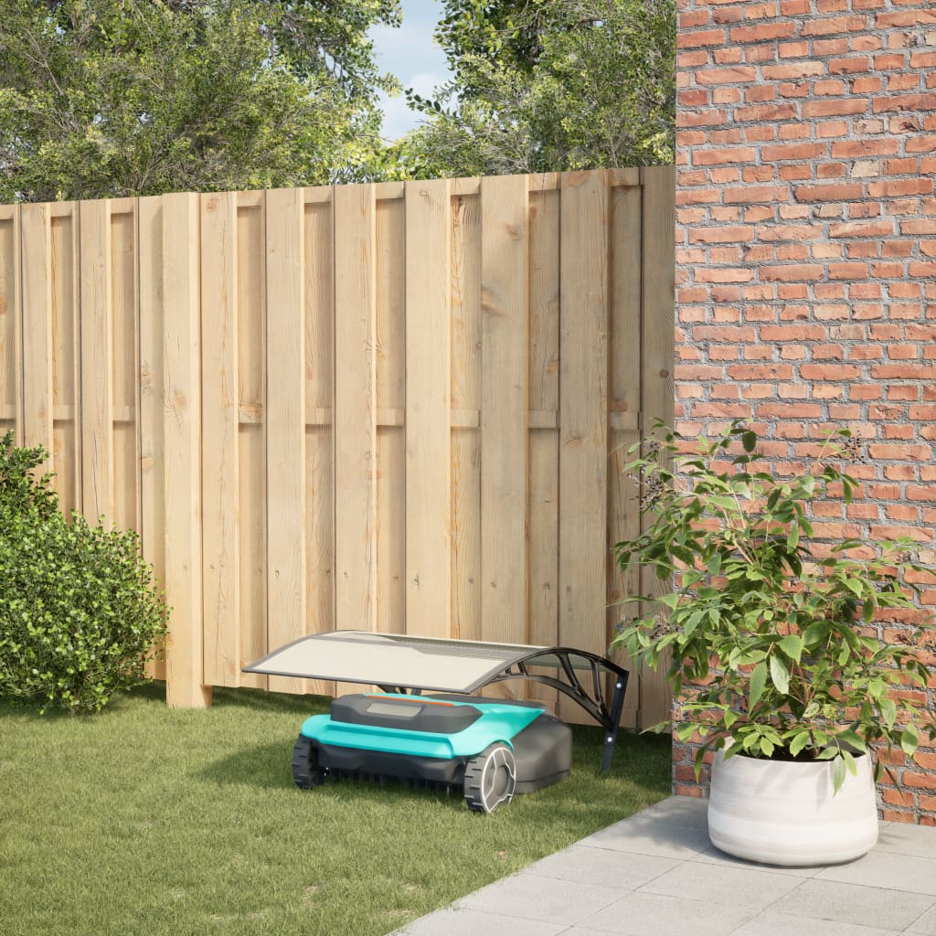 Garage for robotic lawnmower 80x101x46 cm black - ooo 1 - number 3.