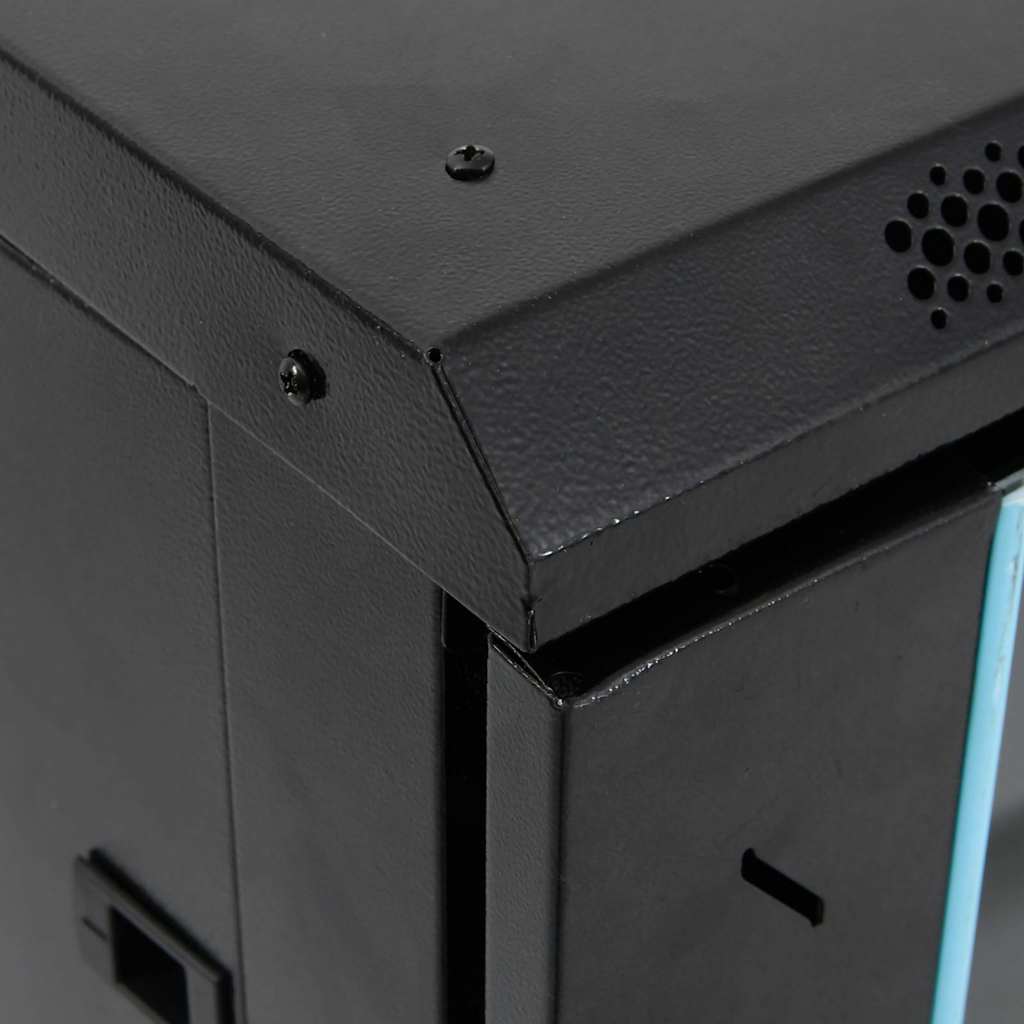 Umrežavanje okretnim stopalima 18u 19 "ip20 60x60x100 cm - crno, 600 x 600 x 1000 mm - number 5.