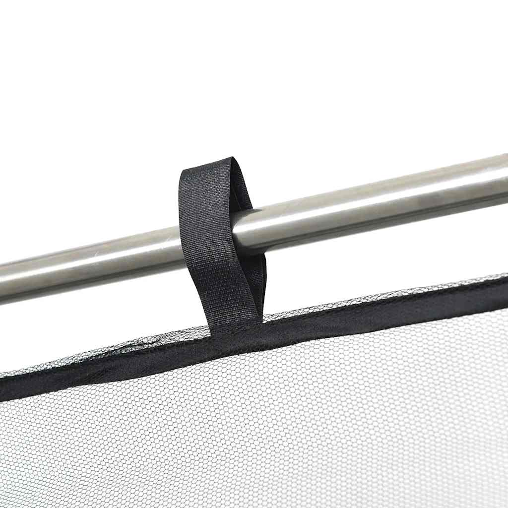 Komarnik za unutarnje i vanjske prostore 300x300x200 cm žičano pletivo - crni - number 8.