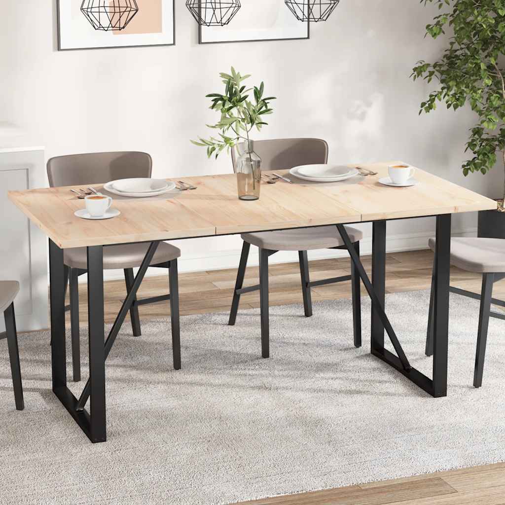 Bordplater pc. 80x53x2,5 cm rektangulær massiv furu - 80 x 53 x 2,5 cm, 3 - number 1.