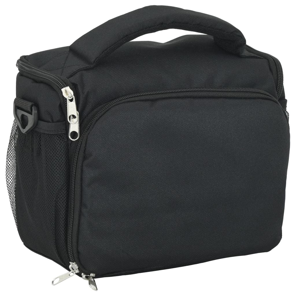 Borsa per macchina fotografica con copertura impermeabile in tessuto oxford nero - number 2.