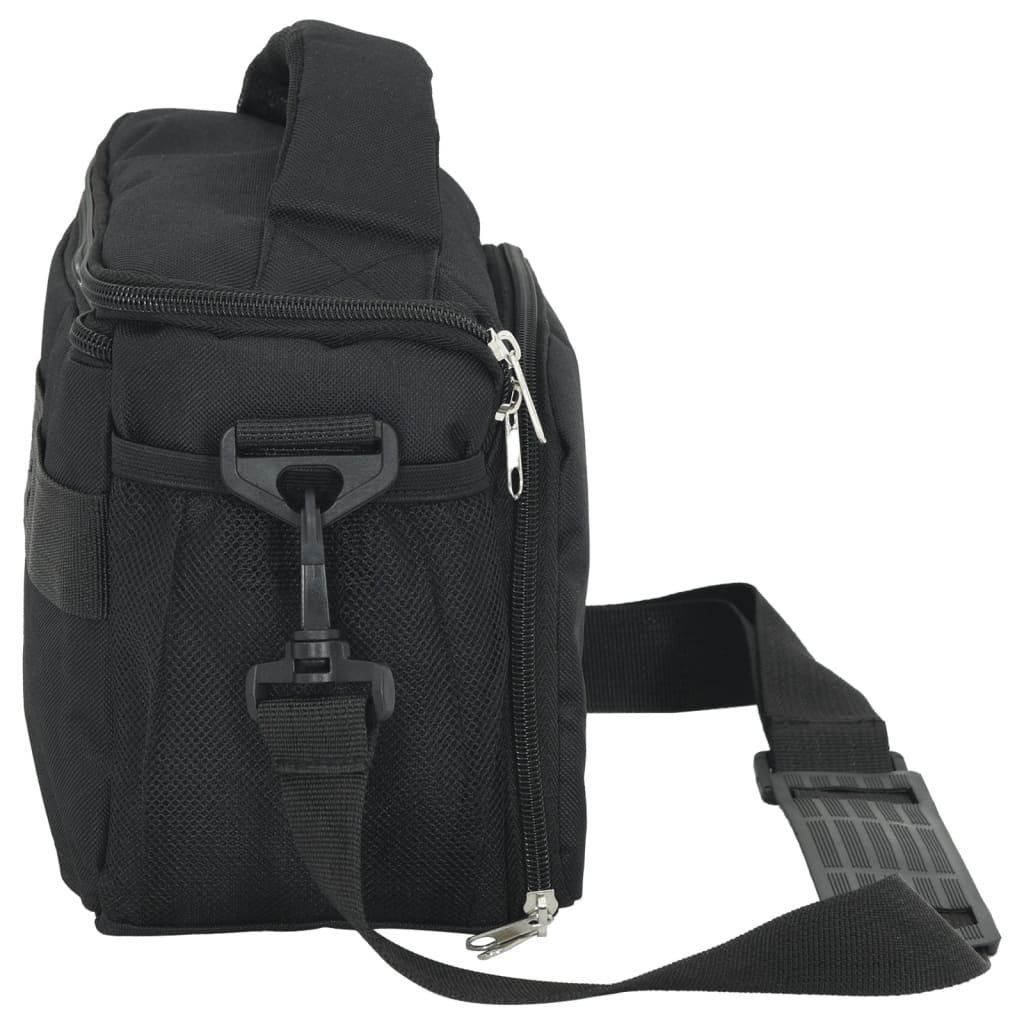 Borsa per macchina fotografica con copertura impermeabile in tessuto oxford nero - number 5.