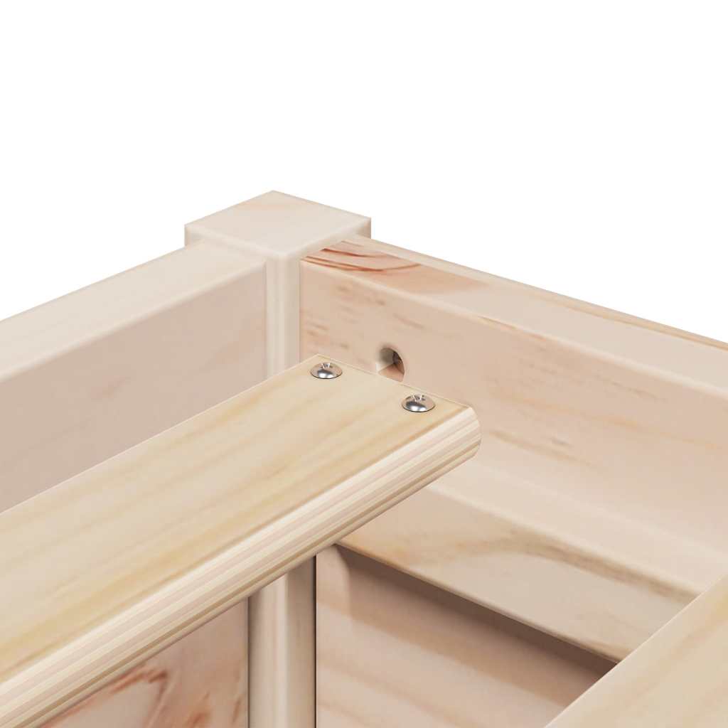 Rama łóżka bez materaca - biała, 180 x 200 cm - number 7.