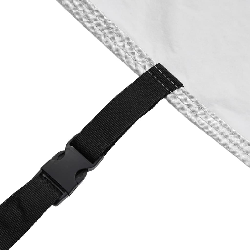 Bilovertræk til m. spændestropper str. sølv - l, 1, suv - number 9.