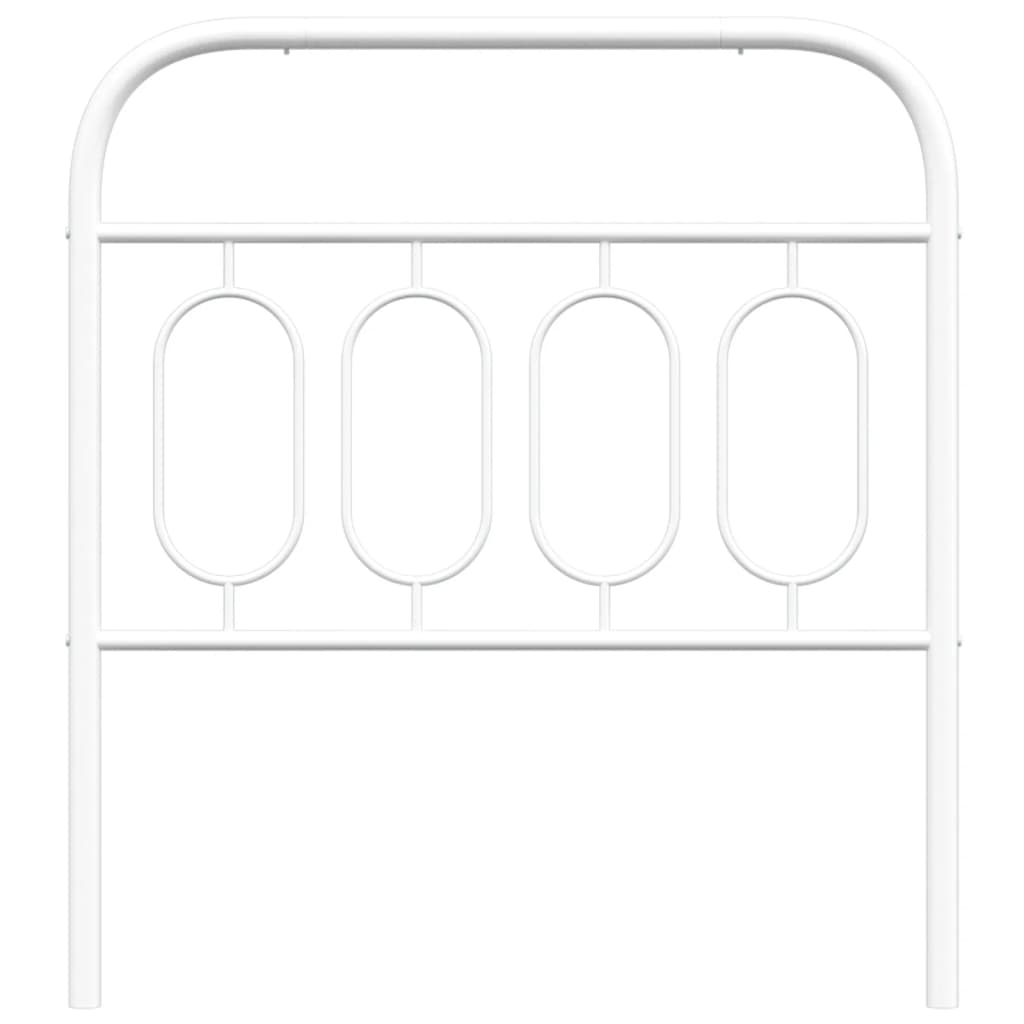 Hodegavl metall - hvit, 90 cm, 1 - number 4.